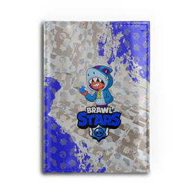 Обложка для автодокументов с принтом BRAWL STARS LEON SHARK в Ухте, натуральная кожа |  размер 19,9*13 см; внутри 4 больших “конверта” для документов и один маленький отдел — туда идеально встанут права | 8 bit | bibi | brawl stars | brock | bull | crow | dinomike | el primo | leon | mobile game | nita | poko | ricochet | stars | tara | бравл старс | ворон | леон | мобильные игры