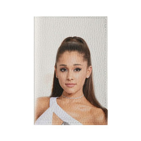 Обложка для паспорта матовая кожа с принтом Ariana Grande (Ариана Гранде) в Ухте, натуральная матовая кожа | размер 19,3 х 13,7 см; прозрачные пластиковые крепления | ariana grande | актриса | американская певица | ариана | ариана гранде | гранде | девушка | музыка | певица | песни | продюсер