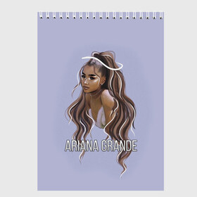 Скетчбук с принтом Ariana Grande (Ариана Гранде) в Ухте, 100% бумага
 | 48 листов, плотность листов — 100 г/м2, плотность картонной обложки — 250 г/м2. Листы скреплены сверху удобной пружинной спиралью | ariana grande | актриса | американская певица | ариана | ариана гранде | гранде | девушка | музыка | певица | песни | продюсер