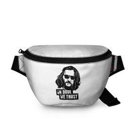 Поясная сумка 3D с принтом The Big Lebowski в Ухте, 100% полиэстер | плотная ткань, ремень с регулируемой длиной, внутри несколько карманов для мелочей, основное отделение и карман с обратной стороны сумки застегиваются на молнию | criminal | dude | gangster | the big lebowski | the jesus rolls | большой лебовски | броски хесуса | гангстер | криминал | фильм | чувак