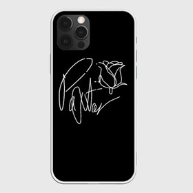 Чехол для iPhone 12 Pro с принтом PAYTON MOORMEIER - ТИКТОК в Ухте, силикон | область печати: задняя сторона чехла, без боковых панелей | Тематика изображения на принте: flower | payton moormeier | roses | tiktok | автограф payton | блогер | пейтон | пейтон моормиер | розы | тикток | тиктокер | цветы | ютубер