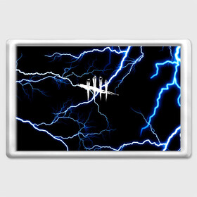 Магнит 45*70 с принтом DEAD BY DAYLIGHT в Ухте, Пластик | Размер: 78*52 мм; Размер печати: 70*45 | dbd | dead by daylight | survival horror | дбд | мертвы к рассвету