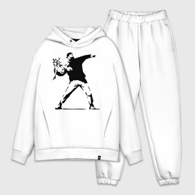 Мужской костюм хлопок OVERSIZE Banksy: в Ухте,  |  | banksy | анархизм | андерграунд | антивоенное движение | антиимпериализм | антикапитализм | бенкс | бенкси | бристоль | бэнкс | бэнкси | граффити | нигилизм | стрит арт | художник