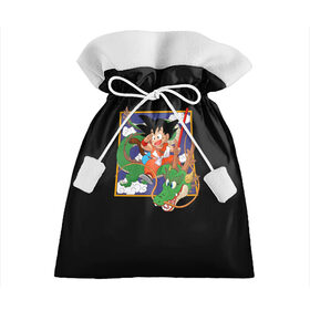 Подарочный 3D мешок с принтом Dragon Ball в Ухте, 100% полиэстер | Размер: 29*39 см | anime | dragon | dragon ball | goku | japan | аниме | гоку | дракон | мультфильм | япония
