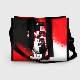 Сумка-шоппер 3D MONOKUMA: в Ухте, 100% полиэстер | застегивается на металлическую кнопку; внутренний карман застегивается на молнию. Стенки укреплены специальным мягким материалом, чтобы защитить содержимое от несильных ударов
 | anime | bear | black  white | danganronpa | kurokuma | monodam | monokuma | monomi | monotaro | pink | rabbit | school | shirokuma | аниме | главарь | мoноми | монокума | черно белый | школа