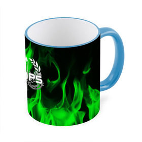 Кружка с полной запечаткой с принтом C-OPS(CRITICAL OPS) в Ухте, керамика | ёмкость 330 мл | Тематика изображения на принте: action | mobile game | спецназ | шутер