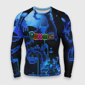 Мужской рашгард 3D Terraria: в Ухте,  |  | game | pixel | terraria | игра | пиксель | террариа