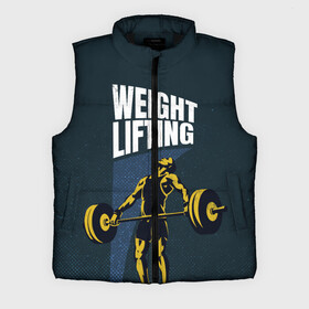 Мужской жилет утепленный 3D Wheight lifting: в Ухте,  |  | lifting | wheight lifting | wheightlifting | тяжелая атлетика | штанга | штангист