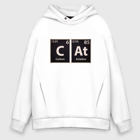 Мужское худи Oversize хлопок с принтом Cat в Ухте, френч-терри — 70% хлопок, 30% полиэстер. Мягкий теплый начес внутри —100% хлопок | боковые карманы, эластичные манжеты и нижняя кромка, капюшон на магнитной кнопке | animal | cat | cute | kitty | meow | друг | животные | киска | китти | кот | котенок | котик | кошечка | кошка | лев | леопард | милый | мур | мяу | пантера | питомец | рысь | тигр | улыбка