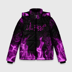 Зимняя куртка для мальчиков 3D с принтом LIL PEEP FIRE в Ухте, ткань верха — 100% полиэстер; подклад — 100% полиэстер, утеплитель — 100% полиэстер | длина ниже бедра, удлиненная спинка, воротник стойка и отстегивающийся капюшон. Есть боковые карманы с листочкой на кнопках, утяжки по низу изделия и внутренний карман на молнии. 

Предусмотрены светоотражающий принт на спинке, радужный светоотражающий элемент на пуллере молнии и на резинке для утяжки | lil peep | lil prince | pink | зарубежная музыка | лил пип | маленький принц