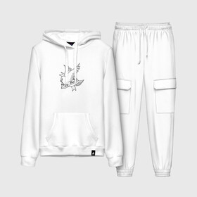 Женский костюм хлопок (с толстовкой) LIL PEEP: в Ухте,  |  | lil peep | lil prince | pink | зарубежная музыка | лил пип | маленький принц