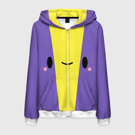 Мужская толстовка 3D на молнии с принтом BRAWL STARS BEA в Ухте, 100% полиэстер | длина до линии бедра, манжеты и пояс оформлены мягкой тканевой резинкой, двухслойный капюшон со шнурком для регулировки, спереди молния, по бокам два кармана | bea | brawl stars | bull | colt | crow | leon | leon shark | shark | stars | акула | берли | биа | ворон | динамайк | кольт | леон | леон акула | нита | спайк | шелли | эль примо