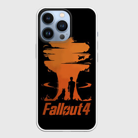 Чехол для iPhone 13 Pro с принтом Fallout 4 в Ухте,  |  | art | dog | drone | explosion | fallout | fallout 4 | game | man | арт | взрыв | дрон | игра | собака | фоллаут | фоллаут 4 | человек