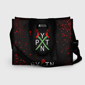 Сумка-шоппер 3D с принтом PAYTON MOORMEIER - ТИКТОК в Ухте, 100% полиэстер | застегивается на металлическую кнопку; внутренний карман застегивается на молнию. Стенки укреплены специальным мягким материалом, чтобы защитить содержимое от несильных ударов
 | flower | payton moormeier | roses | tiktok | автограф payton | блогер | пейтон | пейтон моормиер | розы | тикток | тиктокер | цветы | ютубер