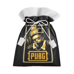 Подарочный 3D мешок с принтом PUBG в Ухте, 100% полиэстер | Размер: 29*39 см | Тематика изображения на принте: asia | battle | chicken | dinner | duo | epic | guide | lucky | map | miramar | mobile | mortal | pro | royale | solo | winner | битва | лут | пабг | пубг | стрим | топ