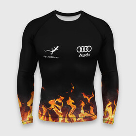 Мужской рашгард 3D с принтом Audi Ауди в Ухте,  |  | Тематика изображения на принте: audi | auto | quattro | авто | автомобиль | ауди | марка | машина
