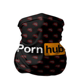 Бандана-труба 3D с принтом PornHub в Ухте, 100% полиэстер, ткань с особыми свойствами — Activecool | плотность 150‒180 г/м2; хорошо тянется, но сохраняет форму | brazzers | hub | бразерс