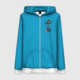 Женская толстовка 3D на молнии с принтом Как приручить дракона в Ухте, 100% полиэстер | длина до линии бедра, манжеты и пояс оформлены мягкой тканевой резинкой, двухслойный капюшон со шнурком для регулировки, спереди молния, по бокам два кармана | dragon | how | to train | your | астрид | беззубик | викинги | всадник | гриммель | дневная | дракон | иккинг | как | ночная | олух | приручить | фурия | фэнтези