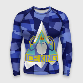 Мужской рашгард 3D с принтом ICE KING в Ухте,  |  | ice king | vdpartat | время приключений | ледяной король