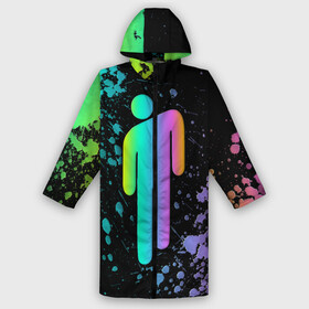 Дождевик унисекс 3D с принтом BILLIE EILISH в Ухте,  |  | ayelish | bad guy | bellyache | bilie eilish | bilie elish | billie | billie eilish | eilish | electronic | elish | music | били айлиш | билли айлиш | эйлиш | элиш