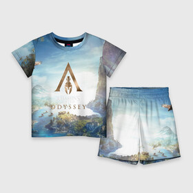 Детский костюм с шортами 3D с принтом ASSASSIN S CREED  АССАССИНС КРИД (Z) в Ухте,  |  | slayer | асасин | ассасин крид | ассассин | тамплиеры