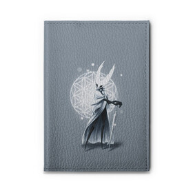 Обложка для автодокументов с принтом Hollow Knight в Ухте, натуральная кожа |  размер 19,9*13 см; внутри 4 больших “конверта” для документов и один маленький отдел — туда идеально встанут права | Тематика изображения на принте: grimm | hallounest | heart of nightmare | hollow knight | hornet | knight | quirrell | silksong | гримм | квиррел | рыцарь | халлоунест | холлоу найт | хорнет