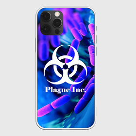 Чехол для iPhone 12 Pro с принтом PLAGUE INC. в Ухте, силикон | область печати: задняя сторона чехла, без боковых панелей | molecule | plague inc | абстракция | бактерии | вирус | клетки | медицина | микробы | молекулы | наука | нейрон | нейроны | планета | текстура | текстуры | формула