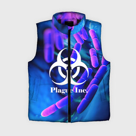 Женский жилет утепленный 3D PLAGUE INC.: в Ухте,  |  | molecule | plague inc | абстракция | бактерии | вирус | клетки | медицина | микробы | молекулы | наука | нейрон | нейроны | планета | текстура | текстуры | формула