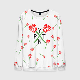 Мужской свитшот 3D с принтом PAYTON MOORMEIER - ТИКТОК в Ухте, 100% полиэстер с мягким внутренним слоем | круглый вырез горловины, мягкая резинка на манжетах и поясе, свободная посадка по фигуре | payton moormeier | tiktok | блогер | пейтон | пейтон моормиер | тикток | тиктокер | ютубер