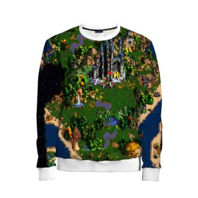 Детский свитшот 3D с принтом Heroes of Might and Magic в Ухте, 100% полиэстер | свободная посадка, прямой крой, мягкая тканевая резинка на рукавах и понизу свитшота | angel | armor | artwork | creature | dragon | fantasy | fantasy art | game | griffin | heroes | heroes maps | heroes of might and magic | knight | might and magic | sword | warriors | weapon | wings | герои