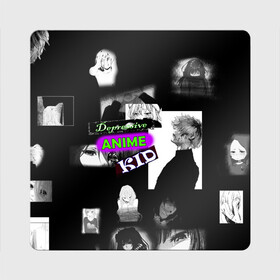 Магнит виниловый Квадрат Depressive anime kid: в Ухте, полимерный материал с магнитным слоем | размер 9*9 см, закругленные углы | anime | boy | dead inside | depression | dota | emo | girl | goth | ivs | leave me alone | lil peep | rap | аниме | грусть | депрессия | мода | молодежь | одежда | одиночество | розы | слезы | состояние | стиль