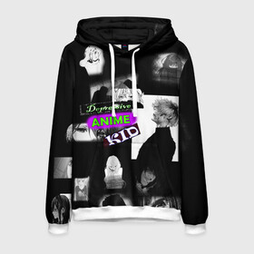 Мужская толстовка 3D Depressive anime kid: в Ухте, 100% полиэстер | двухслойный капюшон со шнурком для регулировки, мягкие манжеты на рукавах и по низу толстовки, спереди карман-кенгуру с мягким внутренним слоем. | anime | boy | dead inside | depression | dota | emo | girl | goth | ivs | leave me alone | lil peep | rap | аниме | грусть | депрессия | мода | молодежь | одежда | одиночество | розы | слезы | состояние | стиль
