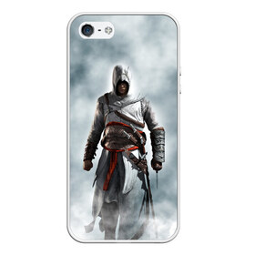 Чехол для iPhone 5/5S матовый Assassin’s Creed: в Ухте, Силикон | Область печати: задняя сторона чехла, без боковых панелей | asasins | creed | асасинс | ассасин | ассассинс | кредо | крид | криид