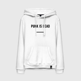 Мужская толстовка с принтом Punk is dead в Ухте, френч-терри, мягкий теплый начес внутри (100% хлопок) | карман-кенгуру, эластичные манжеты и нижняя кромка, капюшон с подкладом и шнурком | Тематика изображения на принте: punk. dead | punkisdead | velial squad | панк