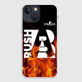 Чехол для iPhone 13 mini с принтом CS: Go. Rush AB в Ухте,  |  | Тематика изображения на принте: counter | counter strike | cs | csgo | go | mid | rush | strike