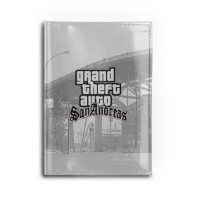 Обложка для автодокументов с принтом GTA SanAndreas в Ухте, натуральная кожа |  размер 19,9*13 см; внутри 4 больших “конверта” для документов и один маленький отдел — туда идеально встанут права | grand theft auto 2 | grand theft auto 3 | grand theft auto v | grand theft auto: san andreas | grand theft auto: vice city | gta 1 | gta 2 | gta 3 | gta 4 | gta 5 | gta online | gta v | город | игры
