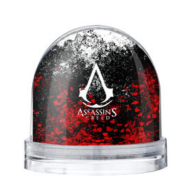 Снежный шар с принтом ASSASSIN`S CREED в Ухте, Пластик | Изображение внутри шара печатается на глянцевой фотобумаге с двух сторон | black flag | brotherhood | chronicles | creed | game | origins | revelations | rogue | syndicate | unity | альтаир | ассасин | игры | кинжал | пираты