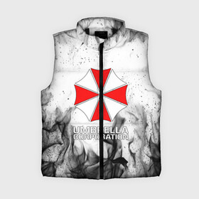 Женский жилет утепленный 3D с принтом UMBRELLA CORP в Ухте,  |  | ada wong | biohazard | leon | nemesis | project resistance | raccoon city | re2 | resident evil 2 | rpd | stars | umbrella | ада вонг | амбрелла | немесис | ужасы
