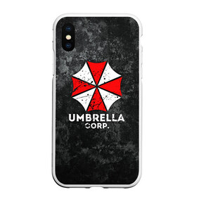 Чехол для iPhone XS Max матовый с принтом UMBRELLA CORP в Ухте, Силикон | Область печати: задняя сторона чехла, без боковых панелей | ada wong | biohazard | leon | nemesis | project resistance | raccoon city | re2 | resident evil 2 | rpd | stars | umbrella | ада вонг | амбрелла | немесис | ужасы