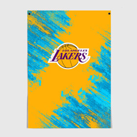 Постер с принтом Kobe Bryant в Ухте, 100% бумага
 | бумага, плотность 150 мг. Матовая, но за счет высокого коэффициента гладкости имеет небольшой блеск и дает на свету блики, но в отличии от глянцевой бумаги не покрыта лаком | angeles | bryant | kobe | lakers | los | nba | баскетбольный | клуб