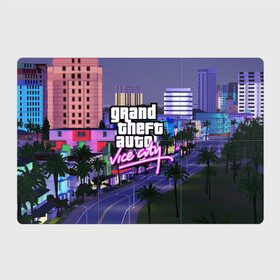 Магнитный плакат 3Х2 с принтом Grand Theft Auto Vice City в Ухте, Полимерный материал с магнитным слоем | 6 деталей размером 9*9 см | Тематика изображения на принте: grand theft auto 2 | grand theft auto 3 | grand theft auto v | grand theft auto: san andreas | grand theft auto: vice city | gta 1 | gta 2 | gta 3 | gta 4 | gta 5 | gta online | gta v | город | игры