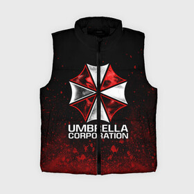 Женский жилет утепленный 3D с принтом UMBRELLA CORP в Ухте,  |  | ada wong | biohazard | leon | nemesis | project resistance | raccoon city | re2 | resident evil 2 | rpd | stars | umbrella | ада вонг | амбрелла | немесис | ужасы