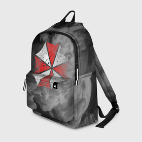 Рюкзак 3D с принтом UMBRELLA CORP в Ухте, 100% полиэстер | лямки с регулируемой длиной, сверху петелька, чтобы рюкзак можно было повесить на вешалку. Основное отделение закрывается на молнию, как и внешний карман. Внутри два дополнительных кармана, один из которых закрывается на молнию. По бокам два дополнительных кармашка | ada wong | biohazard | leon | nemesis | project resistance | raccoon city | re2 | resident evil 2 | rpd | stars | umbrella | ада вонг | амбрелла | немесис | ужасы