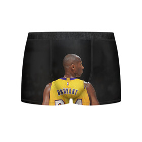 Мужские трусы 3D с принтом Kobe Bryant в Ухте, 50% хлопок, 50% полиэстер | классическая посадка, на поясе мягкая тканевая резинка | angeles | basketball | bean | black mamba | bryant | kobe | lakers | los | nba | sport | usa | баскетбол | бин | брайант | коби | лейкерс | лос анджелес | нба | сша | черная мамба