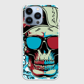 Чехол для iPhone 13 Pro с принтом That Cool в Ухте,  |  | Тематика изображения на принте: cool | skull | арт | через