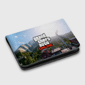 Картхолдер с принтом с принтом GTA Online в Ухте, натуральная матовая кожа | размер 7,3 х 10 см; кардхолдер имеет 4 кармана для карт; | grand theft auto 2 | grand theft auto 3 | grand theft auto v | grand theft auto: san andreas | grand theft auto: vice city | gta 1 | gta 2 | gta 3 | gta 4 | gta 5 | gta online | gta v | город | игры