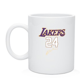 Кружка с принтом LA LAKERS в Ухте, керамика | объем — 330 мл, диаметр — 80 мм. Принт наносится на бока кружки, можно сделать два разных изображения | america | basketball | kobe bryant | la | la lakers | lakers | los angeles lakers | nba | usa | баскетбол | кобе брайант | лос анджелес лейкерс | нба | сша