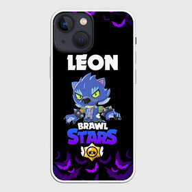 Чехол для iPhone 13 mini Brawl stars leon оборотень: в Ухте,  |  | bea | bib | brawl stars | crow | el brown | leon | max | nita | sally leon | shark | акула | биа | биби | бравл старс | ворон | игра | леон | макс | нита | оборотень | салли леон | сэлли леон | шарк | эл браун