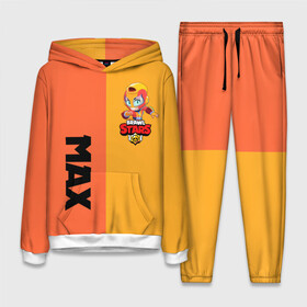 Женский костюм 3D (с толстовкой) с принтом BRAWL STARS MAX. в Ухте,  |  | bea | bibi | brawl stars | colt | crow | el brown | leon | leon shark | max | nita | sally leon | shark | акула | беа | берли | биби | бравл старс | браун | ворон | кольт | леон | леон акула | макс | нита | шелли