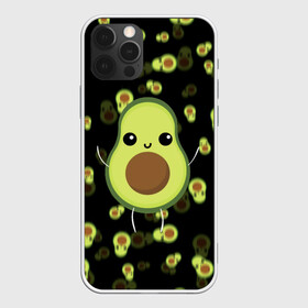 Чехол для iPhone 12 Pro Авокадо: в Ухте, силикон | область печати: задняя сторона чехла, без боковых панелей | авокадо | веган | еда блогеров | мемы | минимализм | прикольные картинки | прикольные надписи | растение | смешное авокадо | фрукт